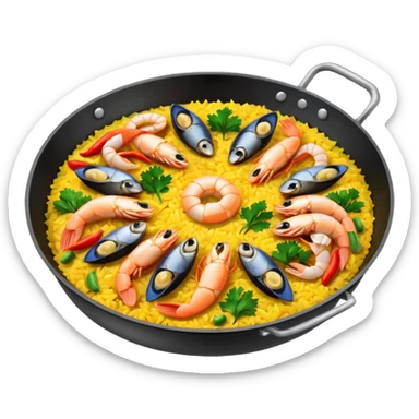 Paella sticker