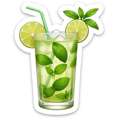 mojito drunk sticker