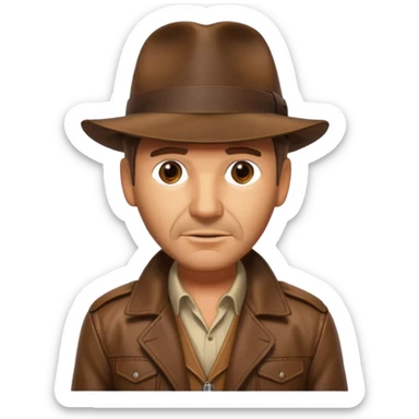 Indiana Jones sticker