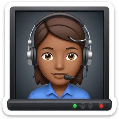 teleprompter operator from News channel sticker