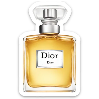 Dior perfume  sticker