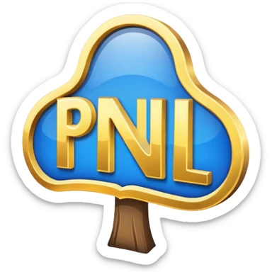 Partidul National Liberal (PNL) sign sticker