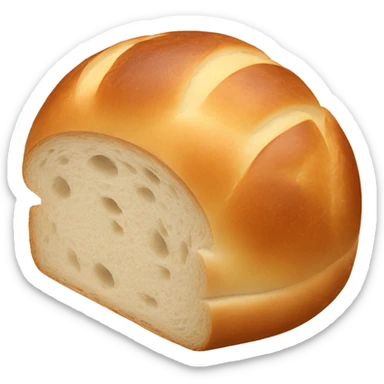 sourdough bread boule loaf honey sticker