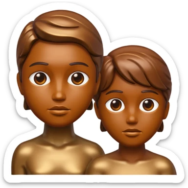 bronze opaque identity crisis sticker