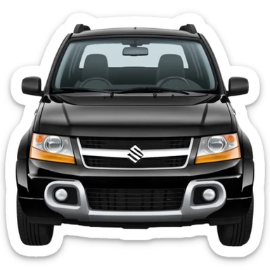 Suzuki grand vitara 2004 3 door black sticker