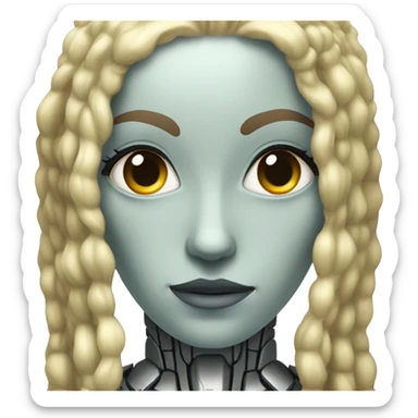 Ophelia Cyborg sticker