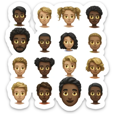 twelve olympians sticker