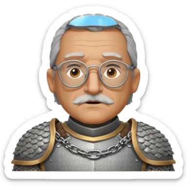Knights with Glasses: Old knight 



















 sticker