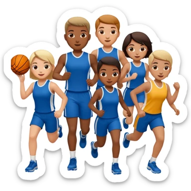 equipo de deporte sticker
