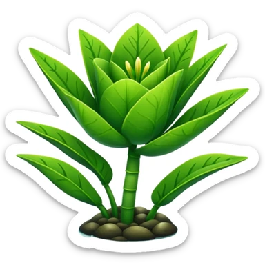 aquatic plant sticker