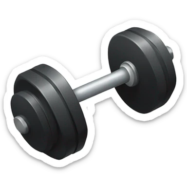 Gym weights sticker