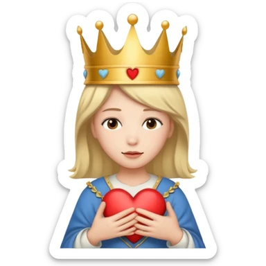 FLOORK DANDO UN CORAZÓN Y DICIENDO DURMETE O TE CONQUISTO sticker