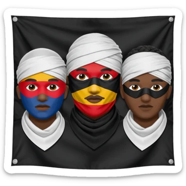 Sardinia flag sticker