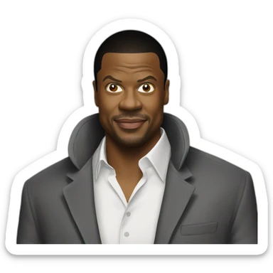 chris tucker, rush hour sticker