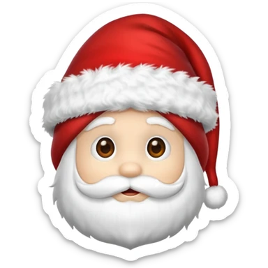 QUERO APENAS O CHAPEU DO PAPAI NOEL sticker