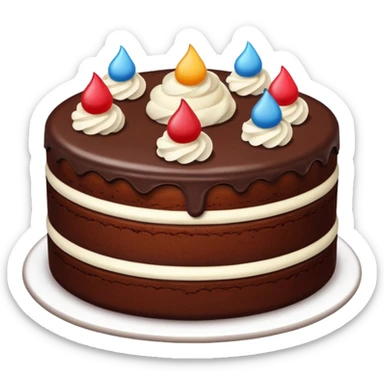 Bakery dessert sticker