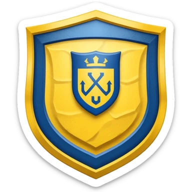 The real logo of the danish football club Brøndby IF sticker