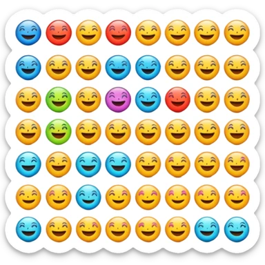 Curves emojis sticker