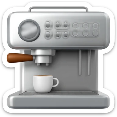 Coffee Machine sticker