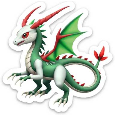 Meloetta-Rayquaza-Reshiram-Flygon-Pokémon-Fakémon-creature sticker
