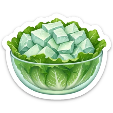 iceberg salad sliced sticker