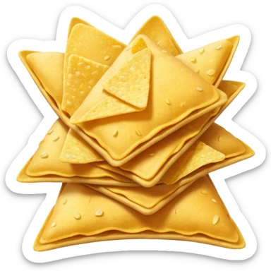 corn chips sticker