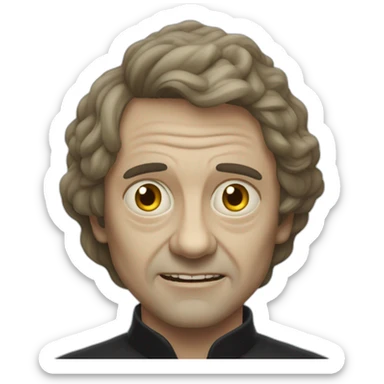 Démon du film l'exorciste 1973 sticker