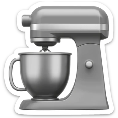 batidora de una panadería sticker