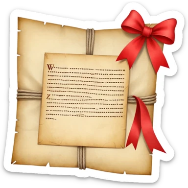 sealed letter sticker