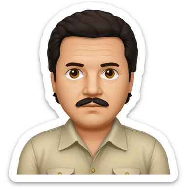 Pablo Escobar  sticker