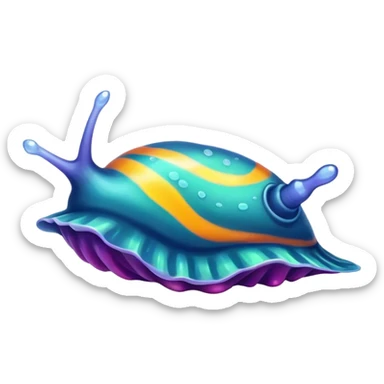 Sea slug  sticker