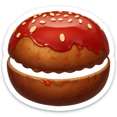 barbecue meatball sticker