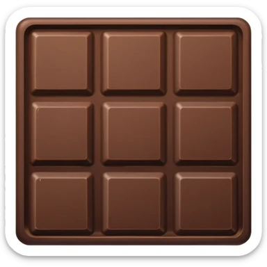 chocolate bargerm sticker