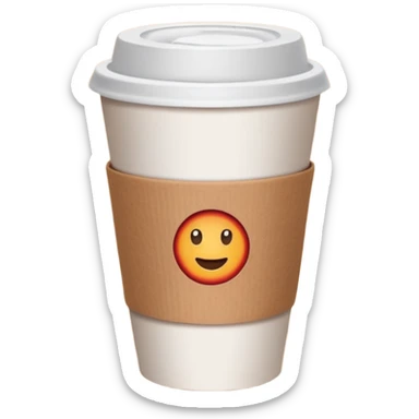 To-Go coffee Cup sticker