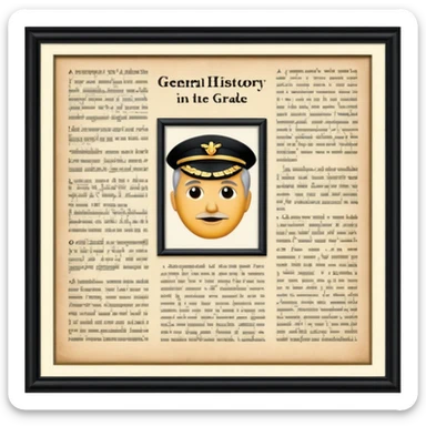 General history 6th grade  sticker
