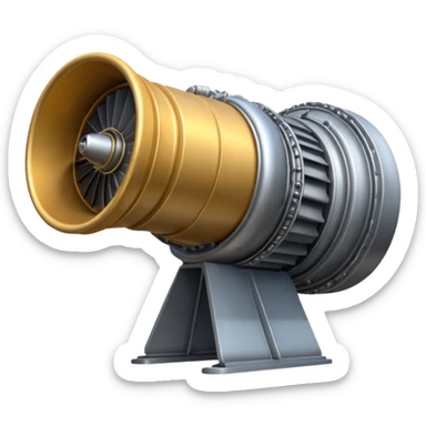 generate a very realistic jet engine for a Shahed drone sticker