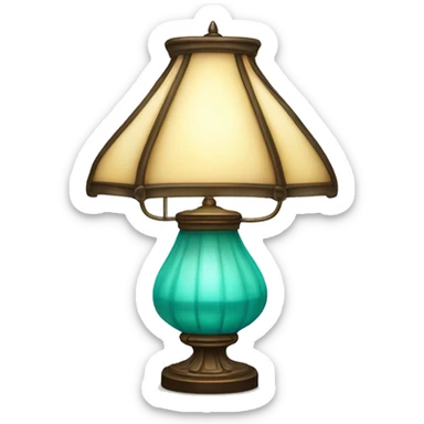 Tiffany lamp  sticker