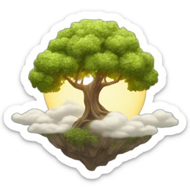 heavenly tree sticker