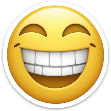 Smiling face grinning while rubbing hands together with glee  sticker