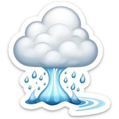i just need the Steam to rise from water not into cloud  sticker