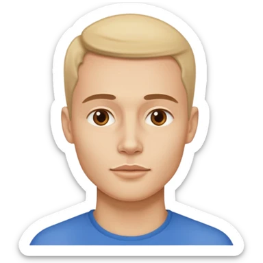 jaw chin bone sticker