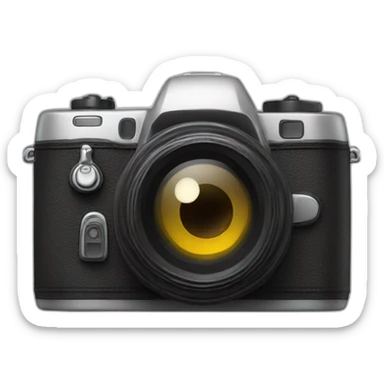 camera fotografica sticker