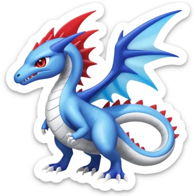 Meloetta-Salamence-Reshiram-Salandit-Latios-Fakémon-creature-hybrid sticker