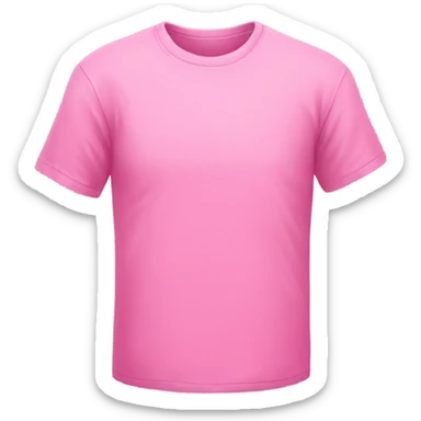 pink t-shirt sticker
