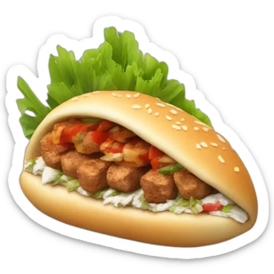 Kebab döner dragon sticker