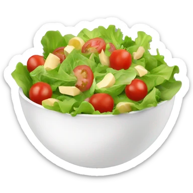 healthy salad sticker