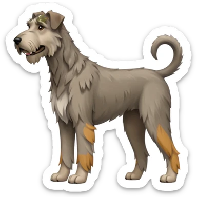 Irish wolfhound sticker