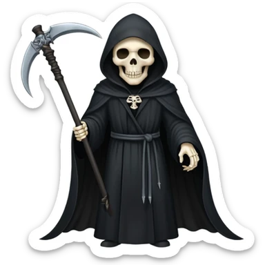 The Grim Reaper sticker