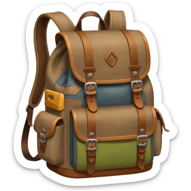 mochila sticker