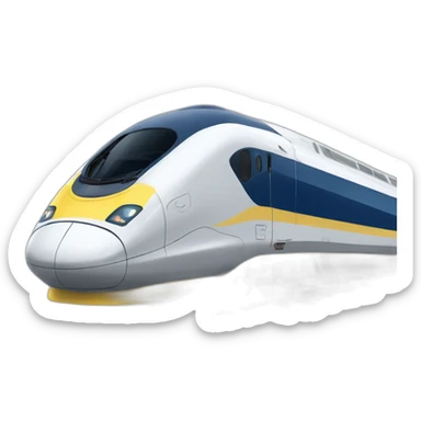 Eurostar train sticker